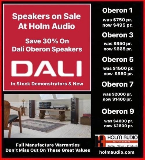 Dali Speakers Sale