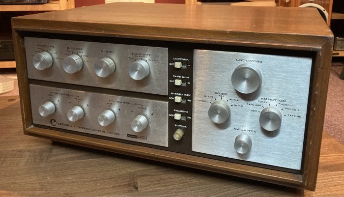 Harman Kardon Citation One Vintage Preamp