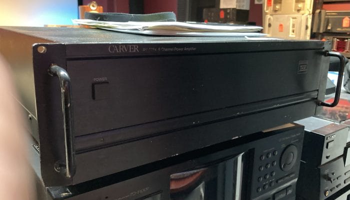 Carver AV806X Multi Channel Amp