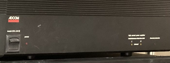 Adcom GFA545II Power Amp