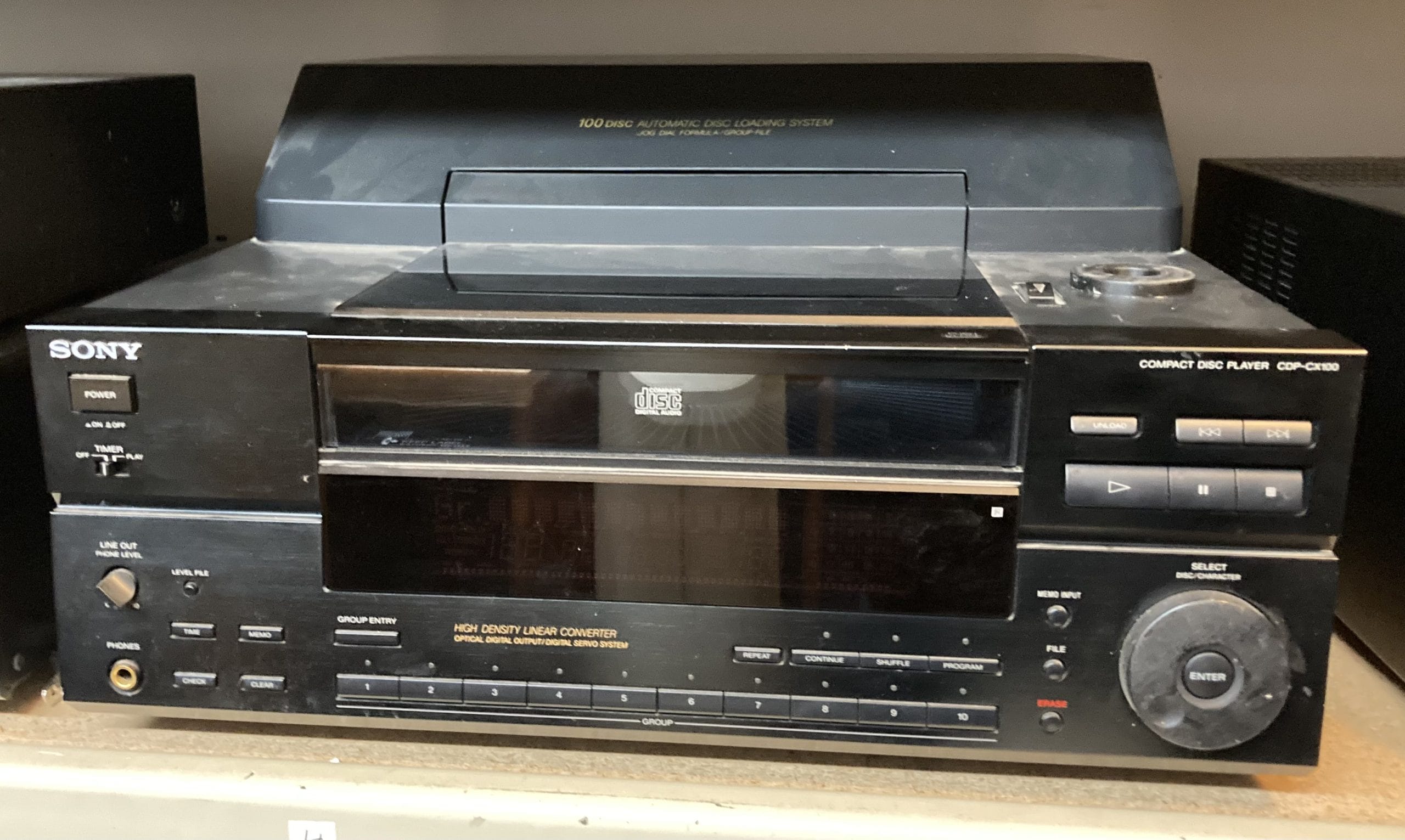 Sony CDP-CX100 CD Changer