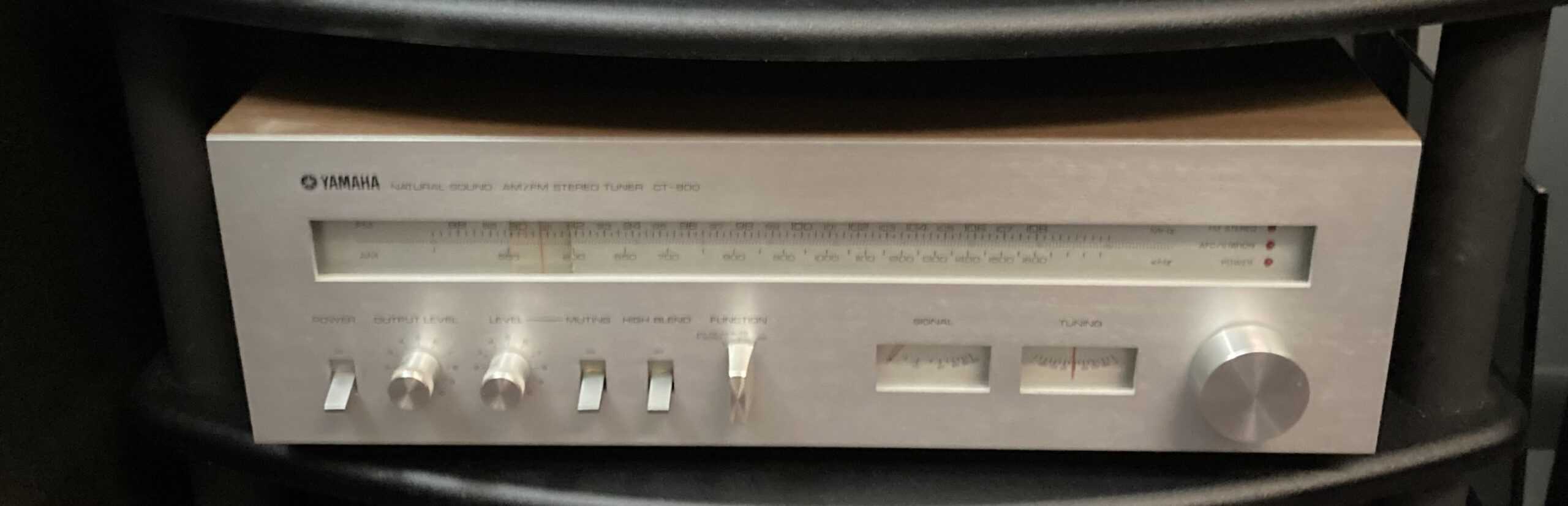 Yamaha CT800 AM/FM Tuner | Holm Audio