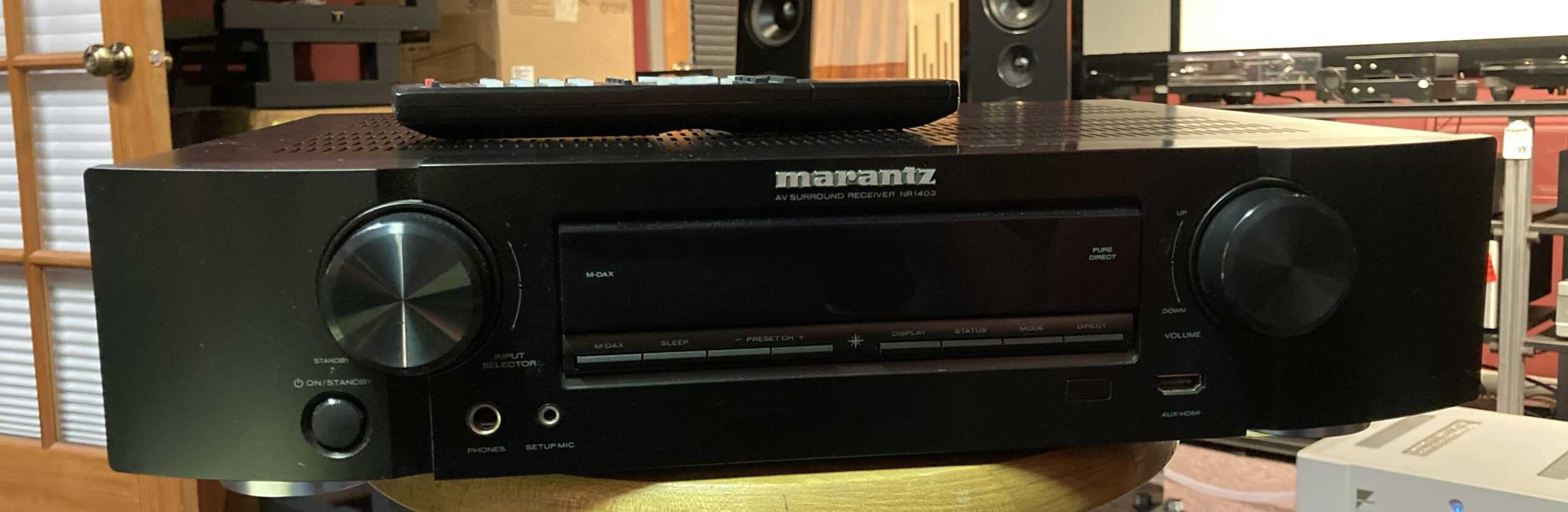 Marantz NR1403 AV Receiver | Holm Audio