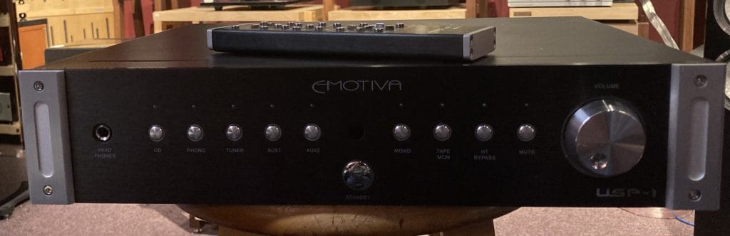 Emotiva USP-1 preamp w/remote | Holm Audio