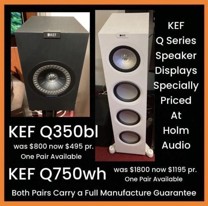 KEF Q750wh Speakers