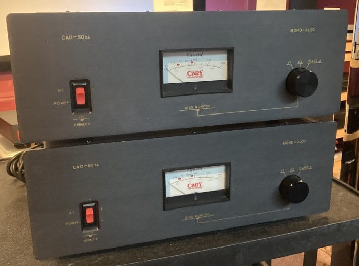 Cary CAD50SL Mono Amps