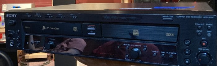 Sony RCD-W50C CD Changer/Burner