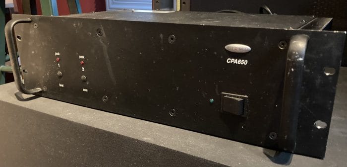 Biamp CPA650 Power Amp