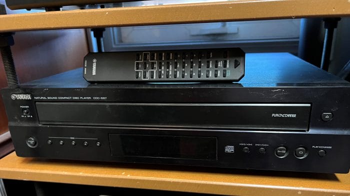 Yamaha CDC-697 5-Disc CD Changer